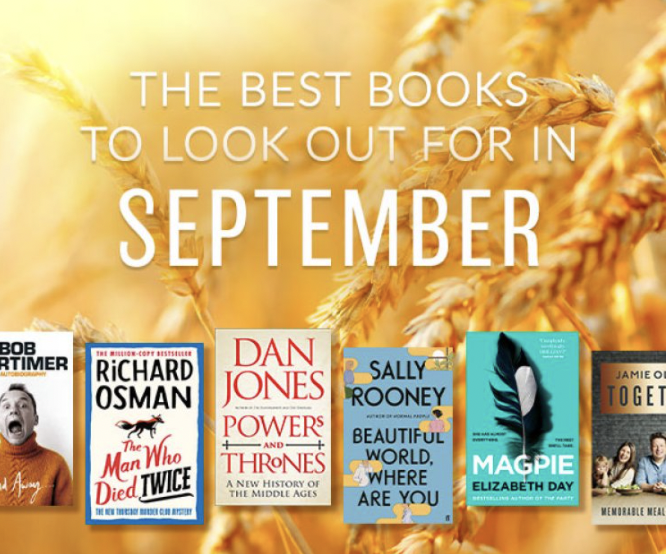 The best books to look out for in september